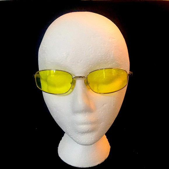 Unisex Perfect condition yellow lens glasses - Picture 1 of 3